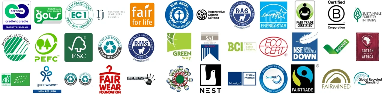 Etické nakupování: 66 certifikací, které potřebujete znát